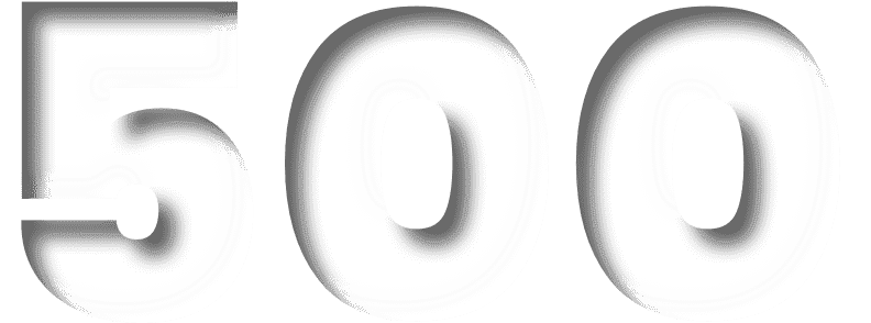 500 Error symbol